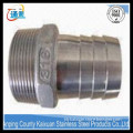 hot sales stainless steel npt 3" hose barb fittings with manufacture